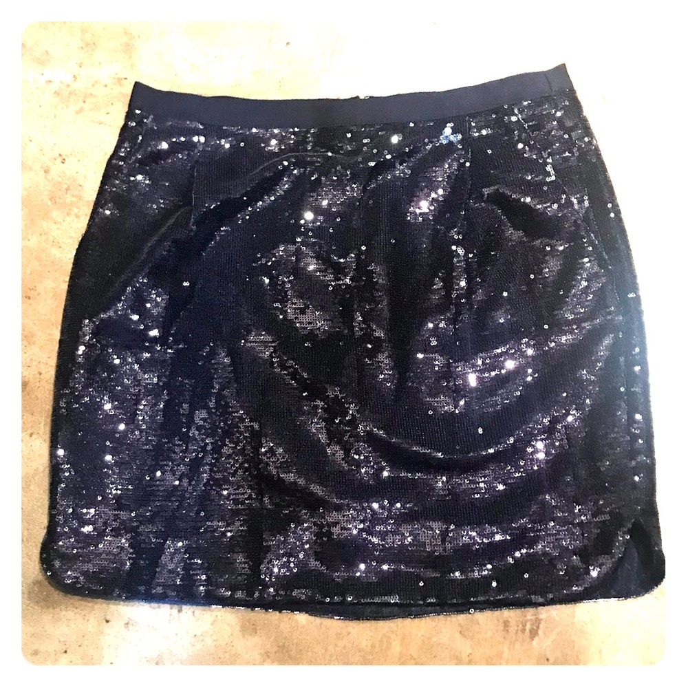 J Crew Sequin Skirt NEW Size 2